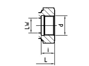 Соединение шарового крана BKH-G12 DN 13 PN500