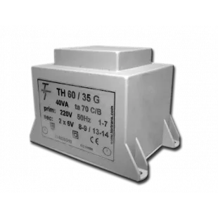 Малогабаритный трансформатор для печатных плат ТН 60/35 G фото 1